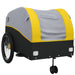 Bike Trailer Black and Yellow 45 Kg Iron Kaopp