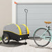 Bike Trailer Black and Yellow 45 Kg Iron Kaopp