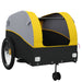 Bike Trailer Black and Yellow 45 Kg Iron Kaopp