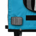 Dog Bike Trailer Blue and Grey Oxford Fabric Iron Ktnnt