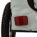Dog Bike Trailer Grey And Black Oxford Fabric Iron Ktkbk