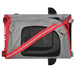 Dog Bike Trailer Red and Grey Oxford Fabric Iron Ktkbo
