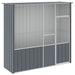 Bird Cage Anthracite 215x78x200 Cm Galvanised Steel Oixtaa