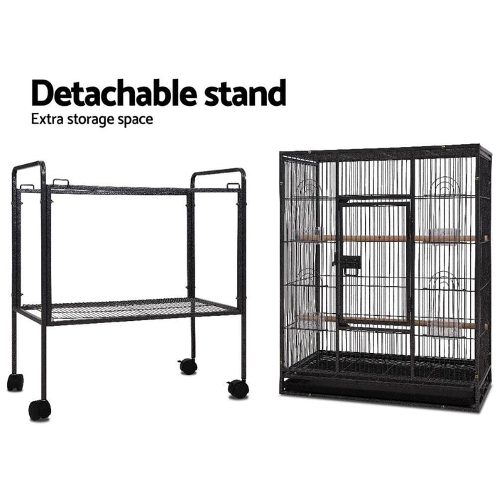 I.pet Bird Cage Pet Cages Aviary 137cm Large Travel Stand