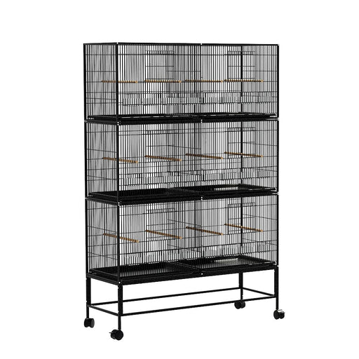 Bird Cage Large Aviary Cages Galvanised Parrot Stand Alone
