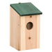 Bird Houses 8 Pcs Wood 12x12x22 Cm Xilbbl
