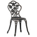 Bistro Chairs 2 Pcs Bronze Cast Aluminium Ainlx