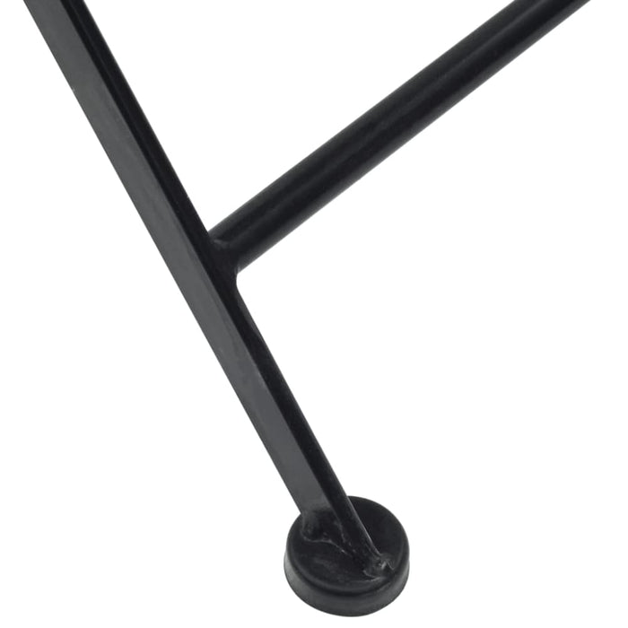 Bistro Chairs Foldable 2 Pcs Terracotta Ceramic Abbtabt