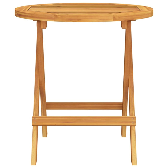 Bistro Table ø46x47 Cm Solid Wood Acacia Toxool