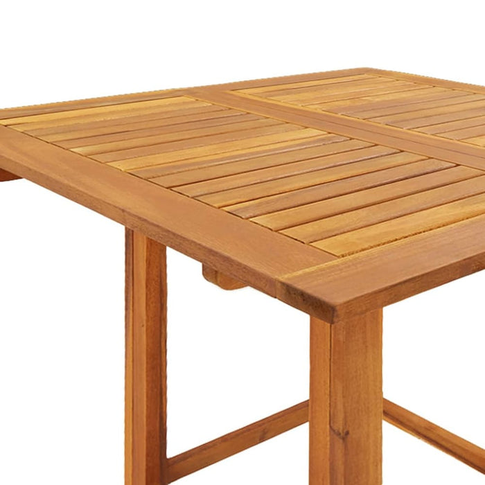 Bistro Table 75x75x110 Cm Solid Wood Acacia Tokoni