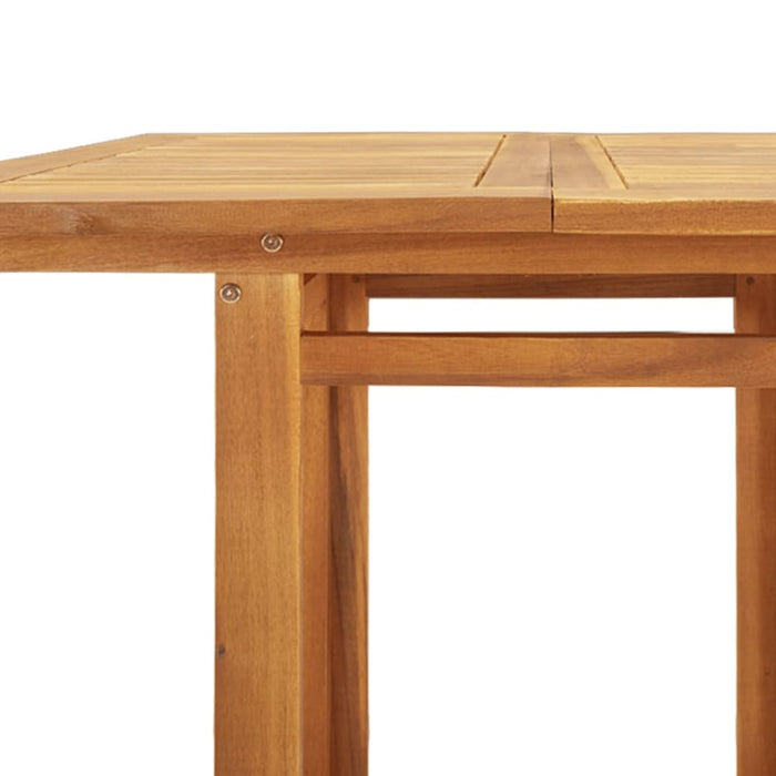 Bistro Table 75x75x110 Cm Solid Wood Acacia Tokoni