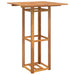 Bistro Table 75x75x110 Cm Solid Wood Acacia Tokoni