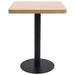 Bistro Table Light Brown 60x60 Cm Mdf Xnlatb