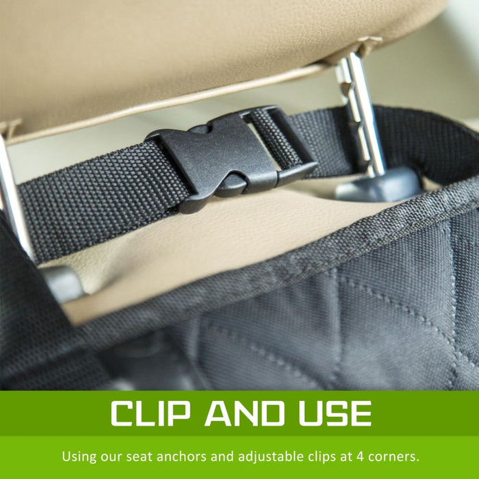 Black Pet Dog Car Boot Seat Cover Waterproof Mat Xxl