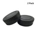 Lc-n1 Black Camera Front Body Cap + rear Lens Cap Cover Kit