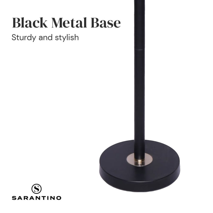 Black Metal Task Floor Lamp