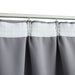 Blackout Curtain With Hooks Grey 290x245 Cm Otaatt