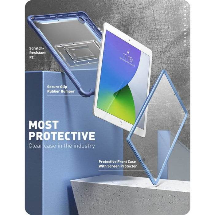 I-blason for Ipad 10.2 Case Ares Full-body Kickstand