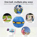 Blue Flying Saucer Ball Outdoor Parent Child Toy for Foot