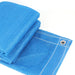 Blue Hdpe Fabric Anti - uv Sunshade Net Railing Privacy