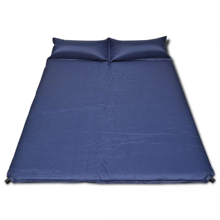 Blue Self - inflating Sleeping Mat 190 x 130 5 Cm (double)