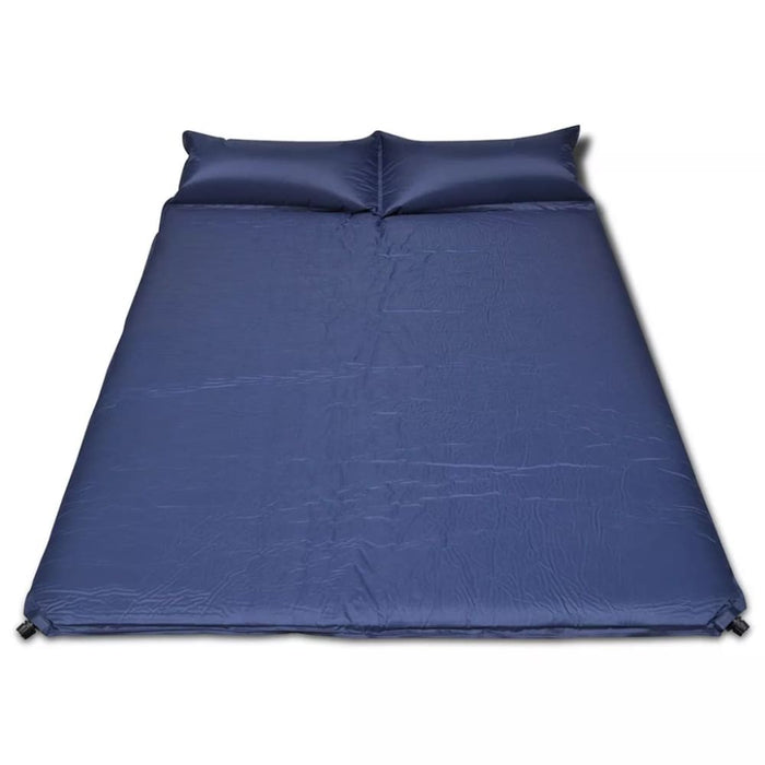Blue Self-inflating Sleeping Mat 190 x 130 5 Cm (double)