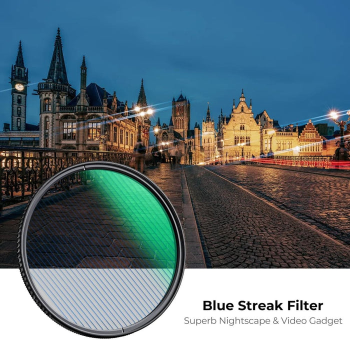 Blue Streak Lens Filter 2mm Ultra - clear Waterproof