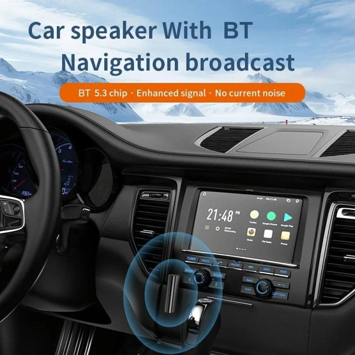 Bluetooth 5.3 Car Tf Playback Aux Receiver Transmitter