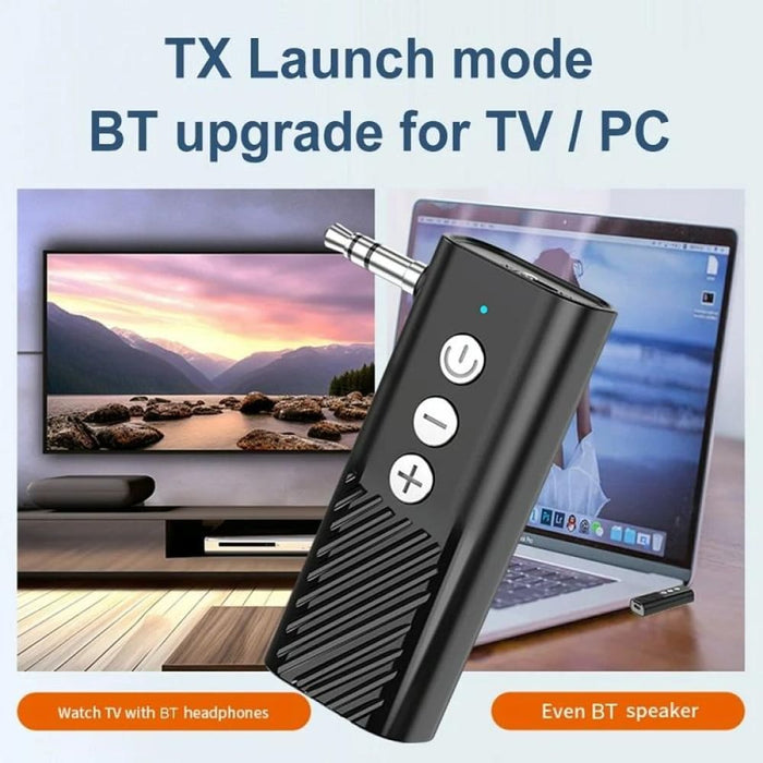 Bluetooth 5.3 Car Tf Playback Aux Receiver Transmitter