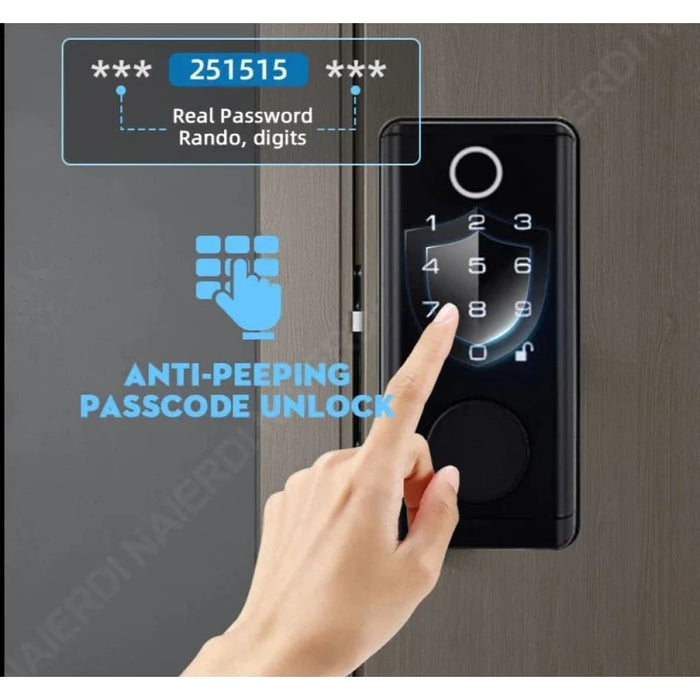 Bluetooth Fingerprint Door Lock With App Control