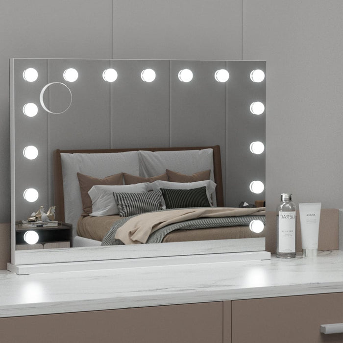 Bluetooth Makeup Mirror 80x58cm Hollywood with Light Vanity