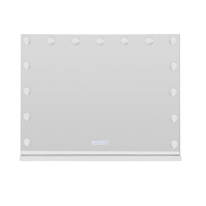 Bluetooth Makeup Mirror 80x58cm Hollywood with Light Vanity