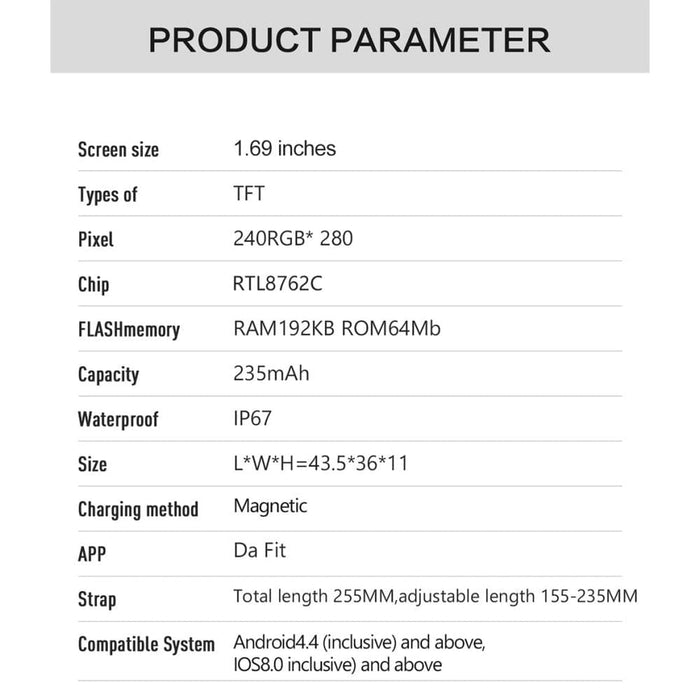 Bluetooth Waterproof Dial Call Gts3 Smartwatch for Android