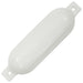 Boat Fender 4 Pcs White 51x14 Cm Pvc Kxtnp