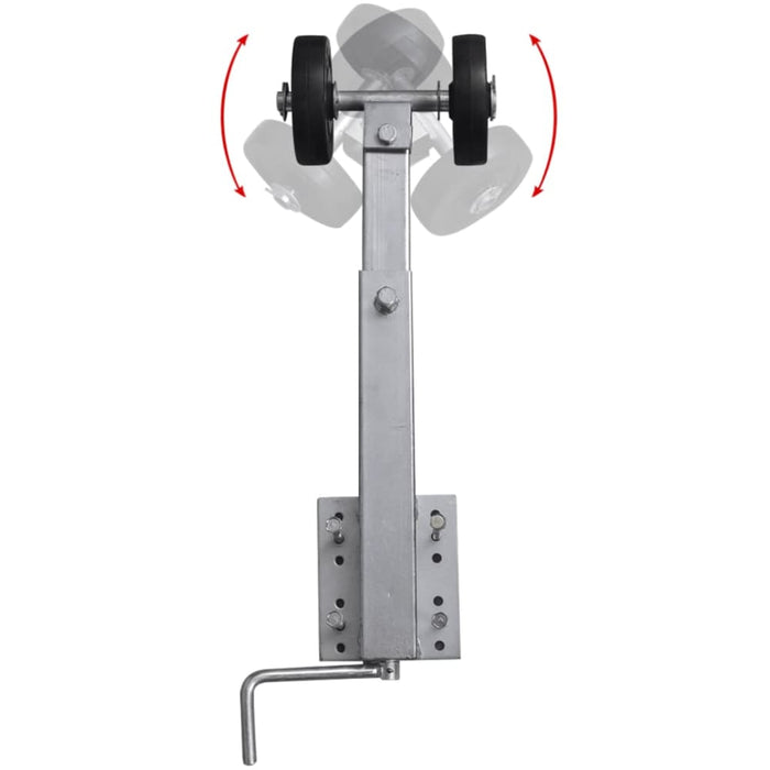 Boat Trailer Double Roller Bow Support Set of 2 59 - 84 Cm