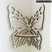 Boho Butterfly Crystal Shelf Wall Jewelry Organizer