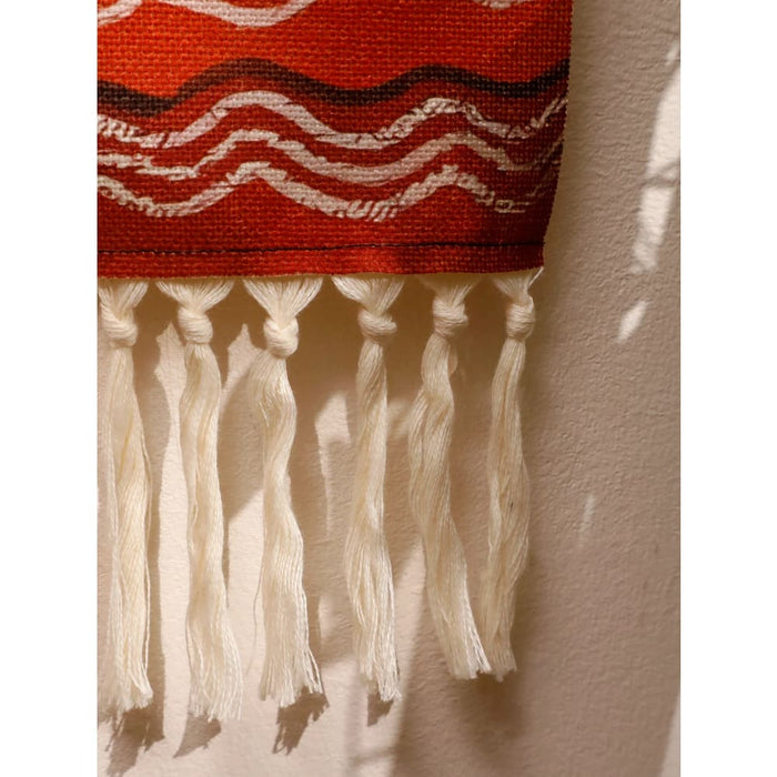 Boho Macrame Mountain Tapestry for Home Decor
