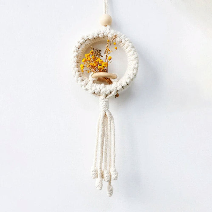 Boho Macrame Wall Hanging for Air Plants