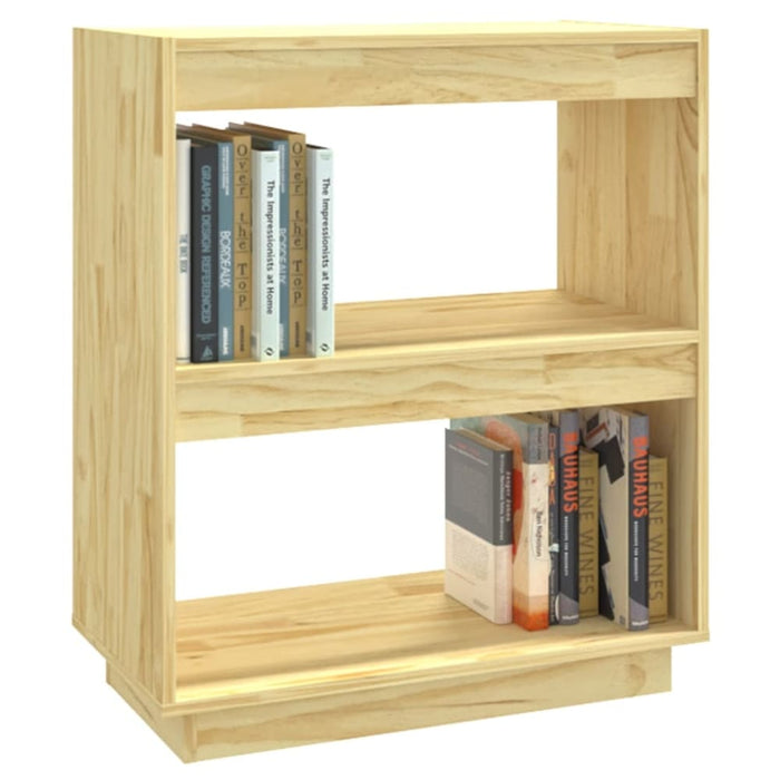 Book Cabinet 60x35x71 Cm Solid Pinewood Nobnpk