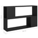 Book Cabinet Black 100x24x63 Cm Chipboard Nbkoio