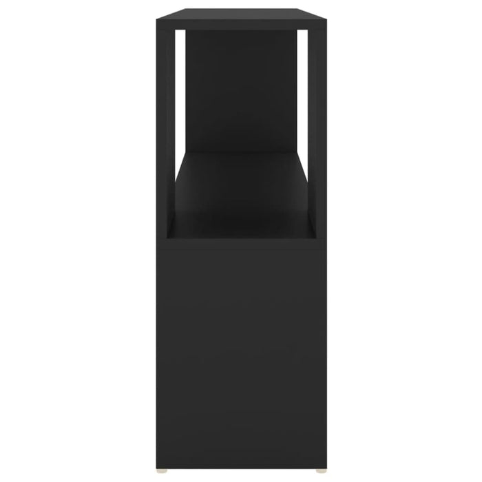 Book Cabinet Black 100x24x63 Cm Chipboard Nbkoio