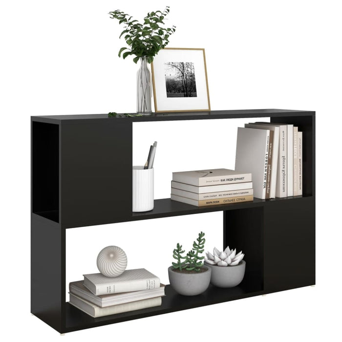 Book Cabinet Black 100x24x63 Cm Chipboard Nbkoio