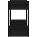 Book Cabinet Black 100x30x51 Cm Engineered Wood Nooppi