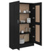 Book Cabinet Black 82.5x30.5x150 Cm Engineered Wood Nbxixa