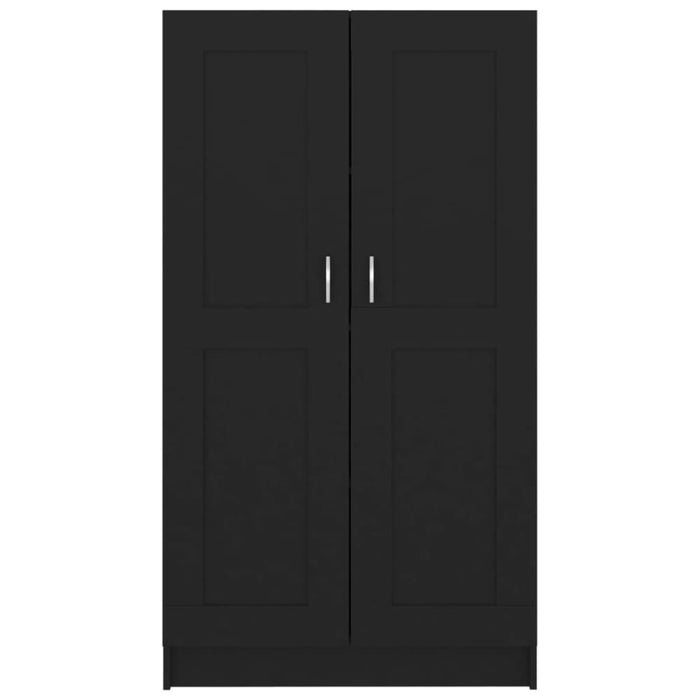 Book Cabinet Black 82.5x30.5x150 Cm Engineered Wood Nbxixa