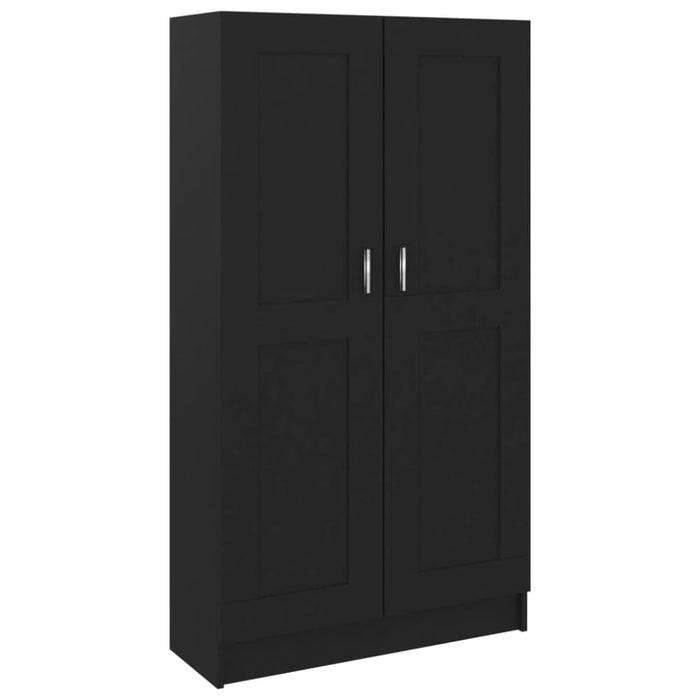 Book Cabinet Black 82.5x30.5x150 Cm Engineered Wood Nbxixa