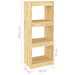 Book Cabinet Room Divider 40x30x103.5 Cm Solid Pinewood