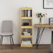 Book Cabinet Room Divider 40x30x135.5 Cm Pinewood Nbnoat