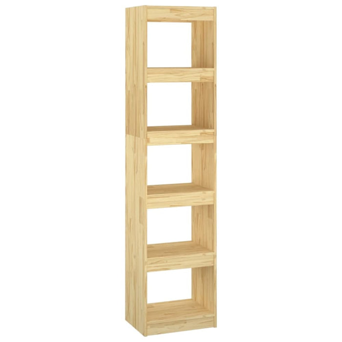 Book Cabinet Room Divider 40x30x167.5 Cm Solid Pinewood