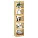 Book Cabinet Room Divider 40x30x167.5 Cm Solid Pinewood